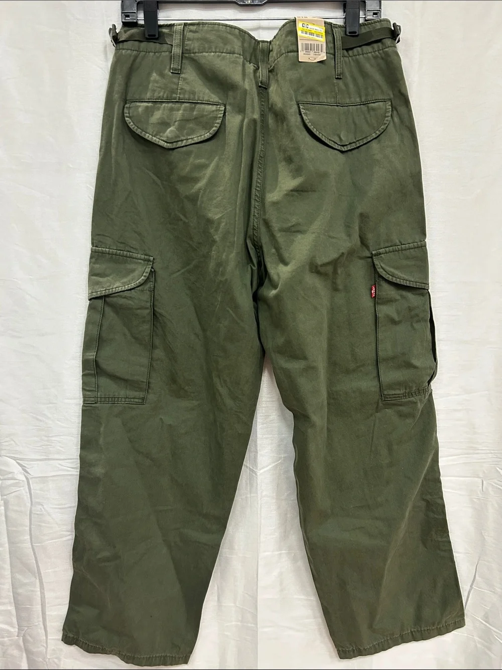Levi's Olive Green Men's XX Cargo Pants 100% Cotton